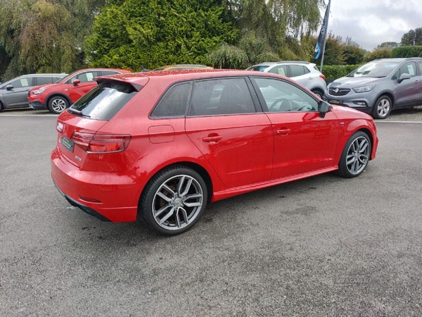 Audi A3 Sportback Black Edition in Derry / Londonderry