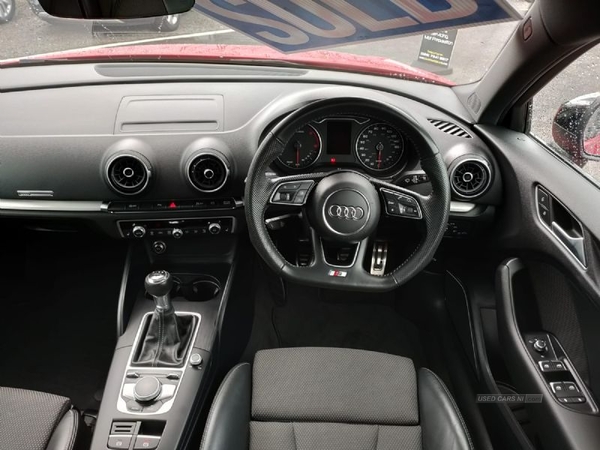 Audi A3 Sportback Black Edition in Derry / Londonderry