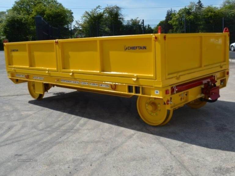 Chieftain Dropside Rail Trailers