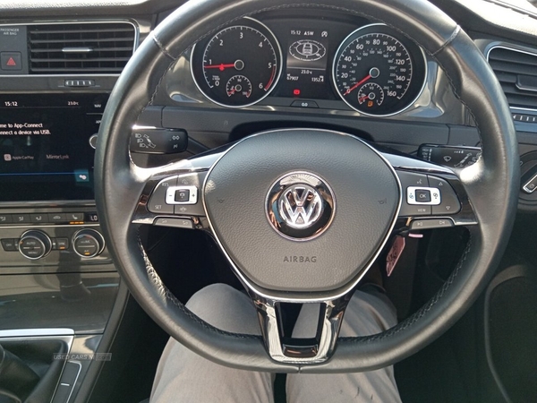 Volkswagen Golf 1.6 MATCH EDITION TDI 5dr HEATED SEATS SAT NAV HEATED SEATS SAT NAV & PARK SENSORS in Tyrone