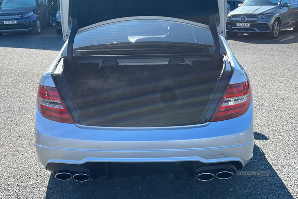 Mercedes-Benz C-Class 6.3 C63 V8 AMG SpdS MCT Euro 5 4dr in Tyrone