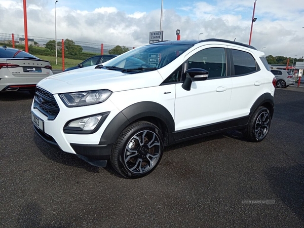 Ford EcoSport 1.0 ACTIVE 5d 124 BHP SAT NAV, CRUISE, LEATHER & B/TOOTH in Tyrone