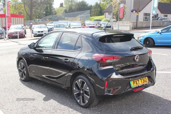 Vauxhall Corsa 100kW SRi Nav Premium 50kWh 5dr Auto [11kWCh] in Down