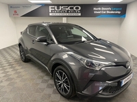 Toyota C-HR 1.2 EXCEL 5d 114 BHP 2 SERVICE STAMPS, ALLOY WHEELS in Down