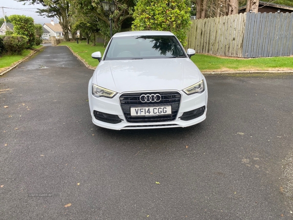 Audi A3 2.0 TDI S Line 4dr in Down