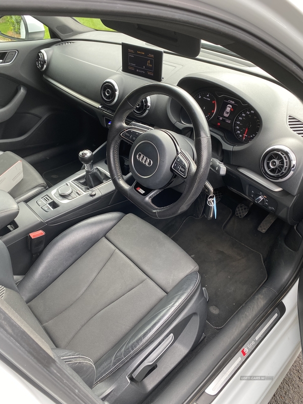 Audi A3 2.0 TDI S Line 4dr in Down