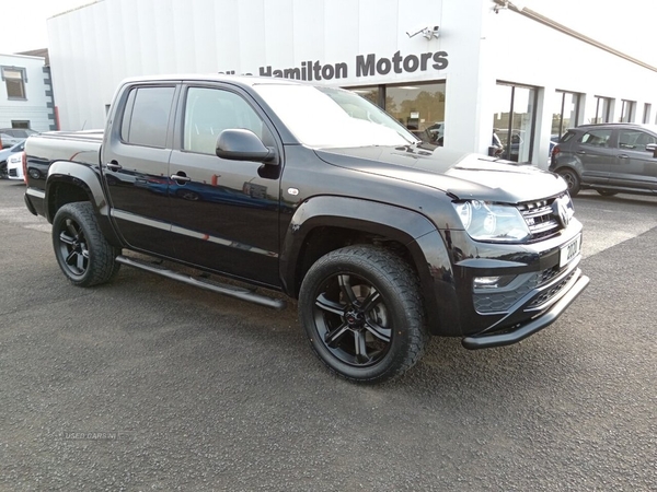 Volkswagen Amarok 3.0 DC V6 TDI TRENDLINE 4MOTION 202 BHP FRONT BAR & BONNET GUARD, TOWBAR in Tyrone