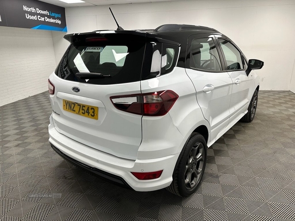 Ford EcoSport 1.5 ST-LINE TDCI 5d 99 BHP Apple Car Play/Android Auto in Down