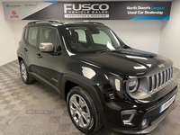 Jeep Renegade 1.0 LIMITED 5d 118 BHP Apple Car Play / Android Auto in Down