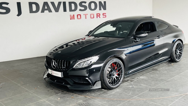 Mercedes-Benz C-Class Coupe C Class 4.0 C63 V8 BiTurbo AMG S (Premium) Coupe in Tyrone