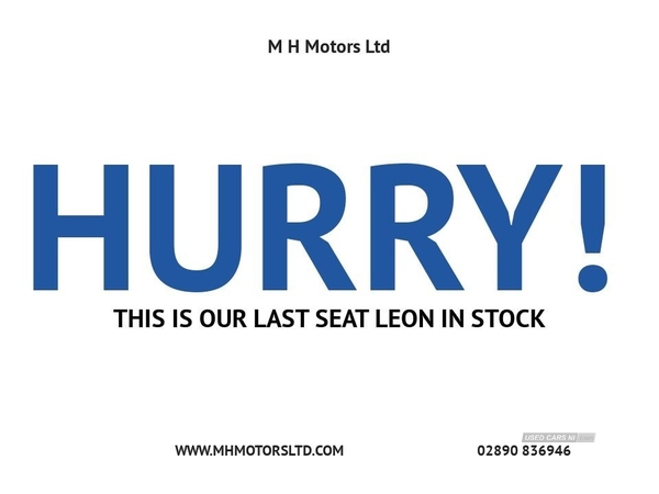 Seat Leon 1.6 TDI SE DYNAMIC TECHNOLOGY DSG 5d 114 BHP LONG MOT / 5 DOOR AUTOMATIC in Antrim