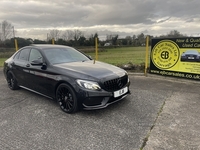 Mercedes-Benz C-Class C220d AMG Line Glass Roof in Derry / Londonderry