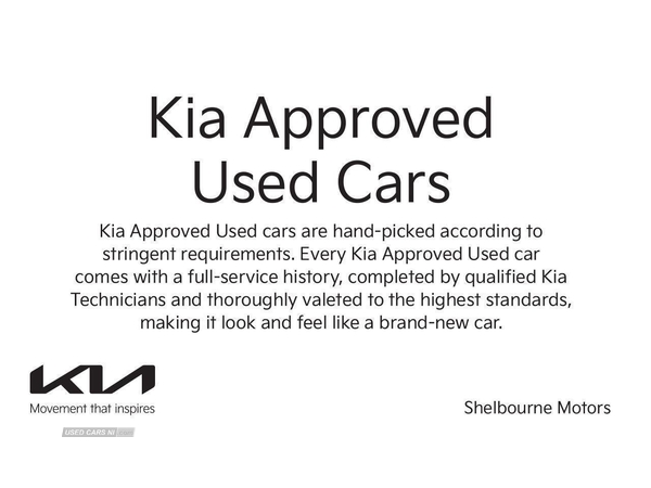 Kia Niro 64.8kWh 2 SUV 5dr Electric Auto (201 bhp) in Down