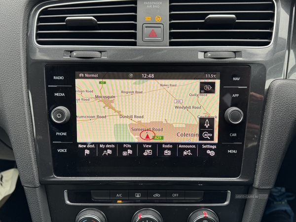 Volkswagen Golf Se Navigation Tsi Evo SE Navigation 1.5 TSi (130ps) 5dr in Derry / Londonderry