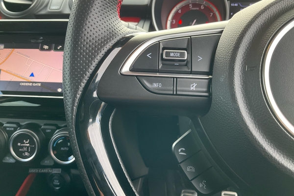 Suzuki Swift 1.4 Boosterjet 48V Hybrid Sport 5dr- Front Sports Seats, Reversing Sensors & Camera, Cruise Control, Speed Limiter, Lane Assist, Start Stop in Antrim