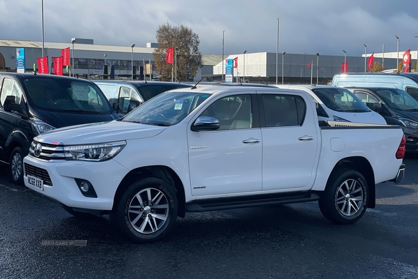 Toyota Hilux Invincible 2.4 D-4D 4x4 Double Cab Pick Up, REAR VIEW CAMERA in Antrim