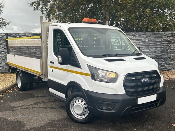 Ford Transit 350 2.0 LEADER ECOBLUE RWD DROPSIDE TAIL LIFT ** DOUBLE REAR WHEEL, BLUETOOTH ** in Tyrone