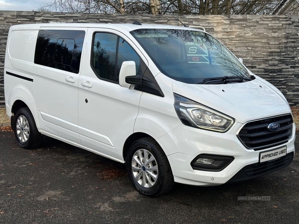 Ford Transit Custom 2.0 300 LIMITED DCIV ECOBLUE 5d 129 BHP APPLE CAR PLAY, CRUISE CONTROL, DAB in Tyrone