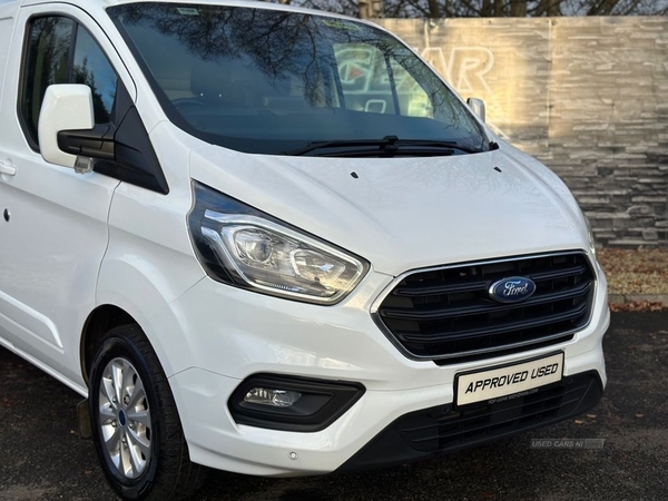 Ford Transit Custom 2.0 280 LIMITED P/V ECOBLUE 5d 129 BHP HEATED SEATS, AIR CON, PLY LINED in Tyrone