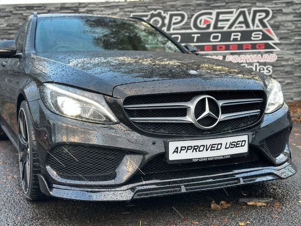 Mercedes-Benz C-Class 2.1 C220 D AMG LINE PREMIUM 5d 170 BHP 15 MONTHS WARRANTY INCLUDED in Tyrone