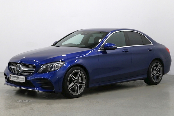 Mercedes-Benz C-Class C300d AMG Line Edition Premium 4dr 9G-Tronic 245ps in Down