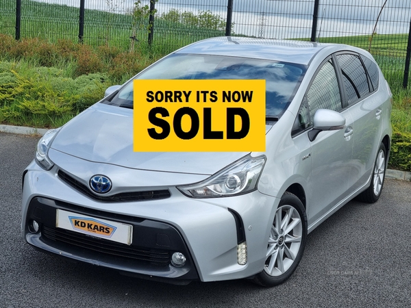 Toyota Prius+ 1.8 VVTi Excel TSS 5dr CVT Auto in Armagh