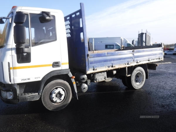 Iveco Eurocargo Double Dropside Tipper . Tested. in Down