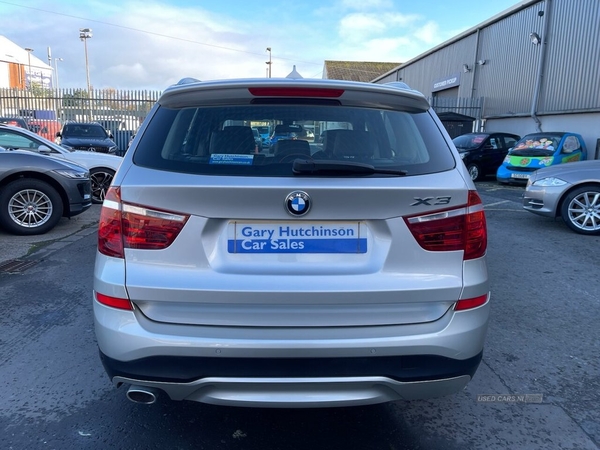 BMW X3 2.0 SDRIVE18D SE 5d 148 BHP ONLY 74049 GENUINE LOW MILES in Antrim