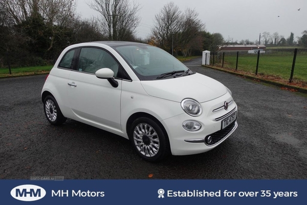 Fiat 500 1.2 LOUNGE 3d 69 BHP LOW INSURANCE /FULL SERVICE HISTORY in Antrim