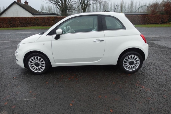 Fiat 500 1.2 LOUNGE 3d 69 BHP LOW INSURANCE /FULL SERVICE HISTORY in Antrim