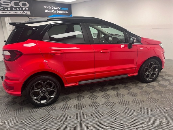 Ford EcoSport 1.5 ST-LINE TDCI 5d 99 BHP HEATED WINDSCREEN, SERVICE HISTORY in Down