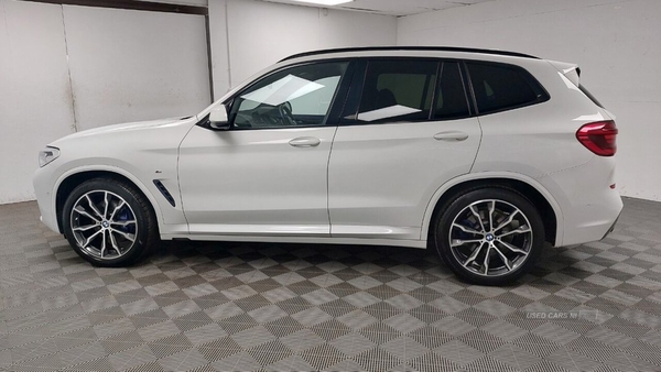 BMW X3 2.0 XDRIVE20D M SPORT 5d 188 BHP AUTOMATIC, FULL LEATHER in Down