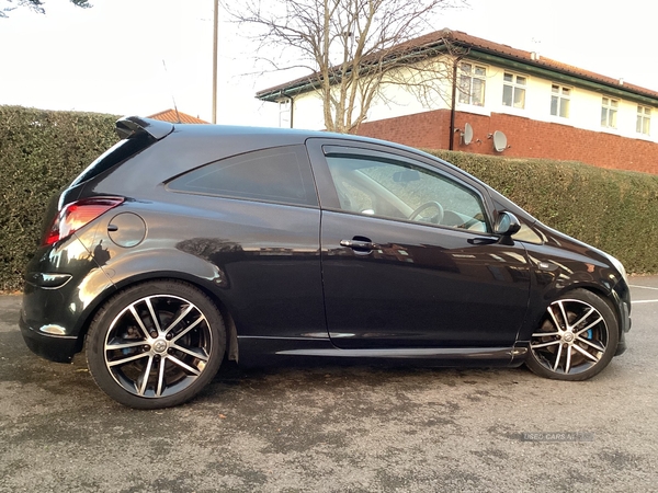 Vauxhall Corsa 1.4T Black Edition 3dr in Antrim