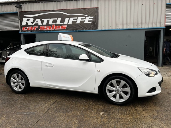 Vauxhall Astra GTC 1.4 SPORT S/S 3d 118 BHP in Armagh