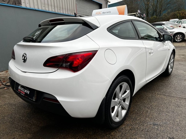 Vauxhall Astra GTC 1.4 SPORT S/S 3d 118 BHP in Armagh