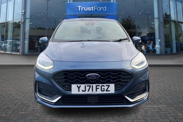 Ford Fiesta ST-LINE X MHEV **LOW MILEAGE, LIMTIED EDITION 3 DOOR, HYBRID, HEATED SEATS/STEERING WHEEL, ADAPTIVE CRUISE, PARK ASSIST, REVERSE CAM** in Antrim