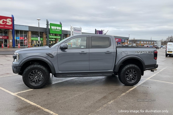 Ford Ranger RAPTOR AUTO 3.0 V6 292ps Ecoblue 10 Speed 4x4 Double Cab, HEATED STEERING WHEEL, 17 INCH ALLOY WHEELS, FRONT PARKING AID in Antrim