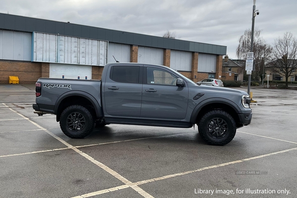 Ford Ranger RAPTOR AUTO 3.0 V6 292ps Ecoblue 10 Speed 4x4 Double Cab, HEATED STEERING WHEEL, 17 INCH ALLOY WHEELS, FRONT PARKING AID in Antrim
