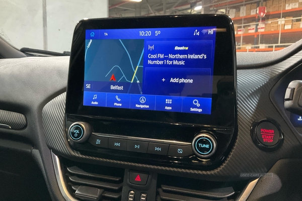 Ford Fiesta 1.5 EcoBoost ST-3 5dr- Driver Assistance, Ford Performance Sensico Seats, Reversing Sensors & Camera, Apple Car Play, Sports Mode in Antrim