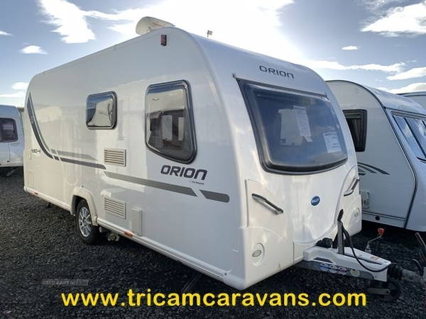 Bailey Orion 430/4, One Owner, Lightweight Fixed Bed in Down