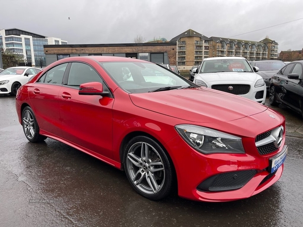 Mercedes-Benz CLA 180 AMG LINE EDITION 4d 121 BHP ONLY COVERED 39260 LOW MILES in Antrim