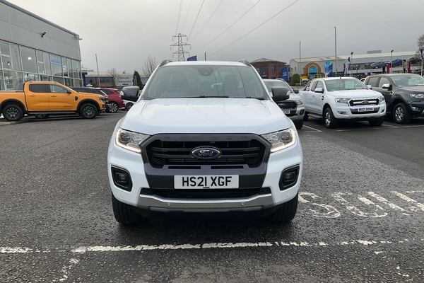 Ford Ranger Wildtrak AUTO 2.0 EcoBlue 213ps 4x4 Double Cab Pick Up - KEYLESS GO, HEATED FRONT SEATS, CRUISE CONTROL, REVERSING CAM w/ FRONT+REAR SENSORS in Antrim