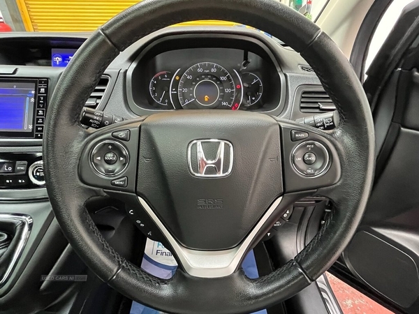 Honda CR-V 1.6 I-DTEC EX 5d 158 BHP 4X4 KEYLESS ENTRY/START in Antrim
