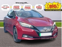 Nissan LEAF TEKNA 39B *2 TONE MAGNETIC RED* in Tyrone