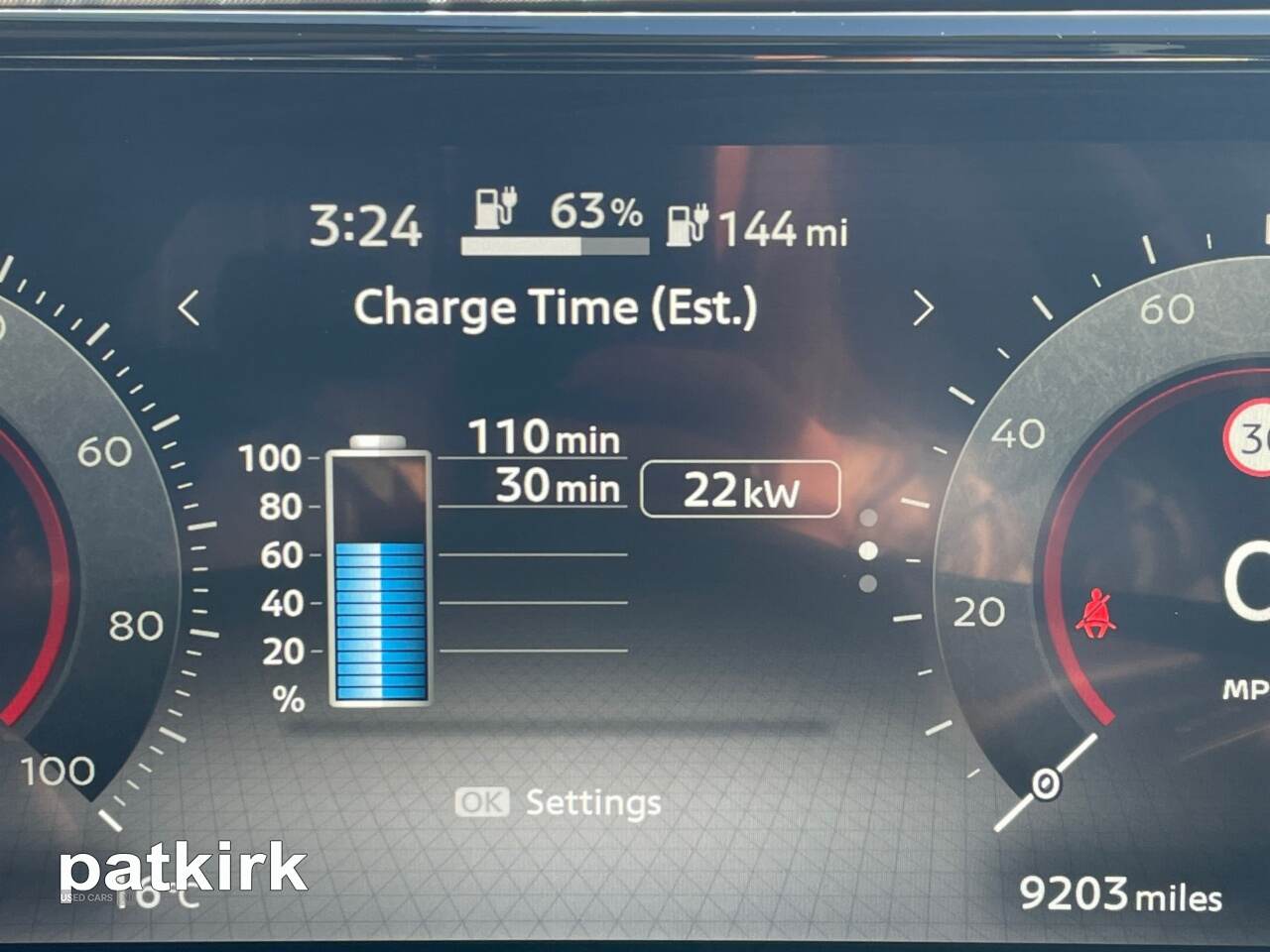 Jun 2023 Nissan ARIYA 160kW Advance 63kWh 22kWCh 5dr Auto