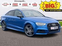 Audi A3 S3 310 TFSI QUATTRO BLACK EDITION *SEPANG BLUE & PANORAMIC GLASS ROOF* in Tyrone