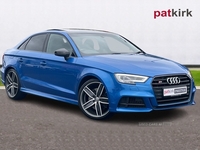 Audi A3 S3 310 TFSI QUATTRO BLACK EDITION *SEPANG BLUE & PANORAMIC GLASS ROOF* in Tyrone