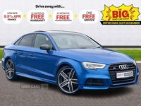 Audi A3 S3 310 TFSI QUATTRO BLACK EDITION *SEPANG BLUE & PANORAMIC GLASS ROOF* in Tyrone