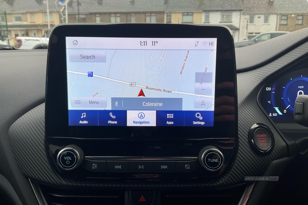 Ford Fiesta 1.5 EcoBoost ST-3 5dr, Apple Car Play, Android Auto, Sat Nav, Ford Performance Seats, Reverse Cameras & Parking Sensors, Keyless Start in Derry / Londonderry