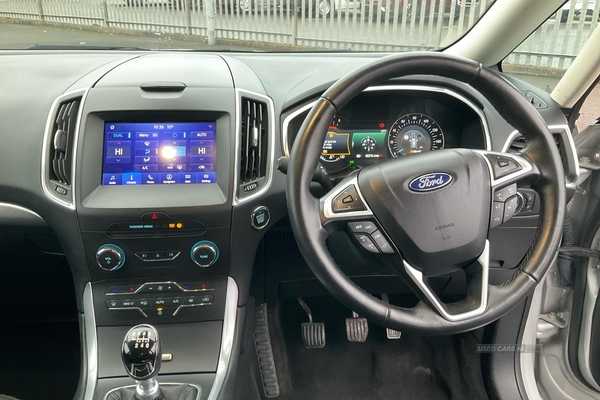 Ford Galaxy 2.0 EcoBlue Titanium 5dr-SATNAV, FRONT AND REAR SENSORS, FRONTAND REAR HEATED WINDSCREENS, 3 ISOFIX POINTS IN MIDDLE ROW in Antrim